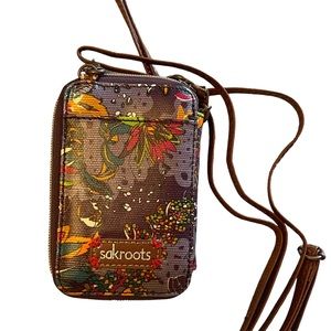 Sakroots Peace Wristlet Phone Holder NWT